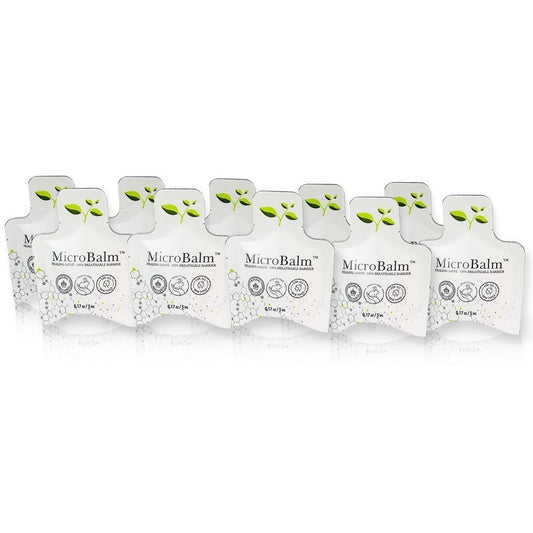 (10 Pack) MicroBalm Pillow Packs - (5ml each) - Sampler Pack-Browbox